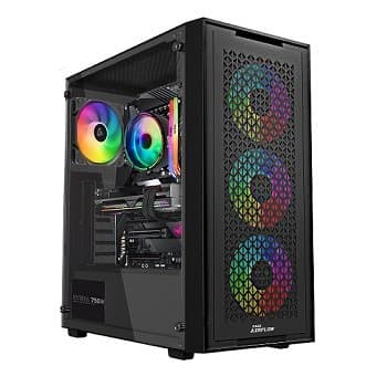 CAIXA ATX MESH PT 3X FAN ARGB