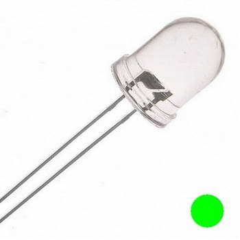 LED 8MM VERDE