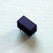 DISPL 1DIG 7SEG CC    RED