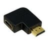 ADAPTADOR HDMI 90° AM> AF /F