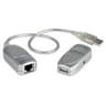 EXTENSAO 2 X USB A MC/RJ45