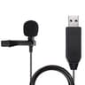 MICROFONE LAPELA FICHA USB A