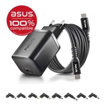 CARREGADOR GAN DE PAREDE 65W