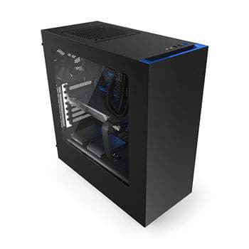 NZXT S340 PRETO-AZUL