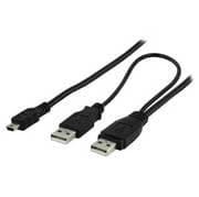 CABO 2X USB2.0 A > MINI USB B