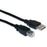 CABO USB2.0 A>B M/M 0.2M PRETO