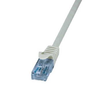 CABO REDE UTP CAT6A 0.5M CINZA