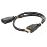 CABO HDMI M/F 0.5M PRETO