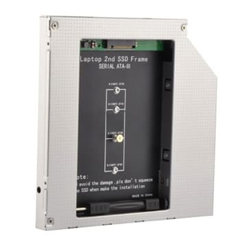 CONV SLIM SATA P/M.2 NB 9.5MM