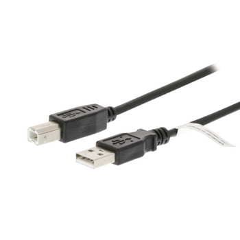 CABO USB TIPO A P/ B 2M PR.