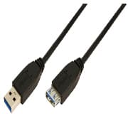 USB3.0 TIPO A > TIPO A M/F 3M