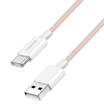CABO USB 2.0 TYPE C P/USB A 1M