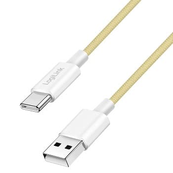 CABO USB 2.0 TYPE C P/USB A 1M