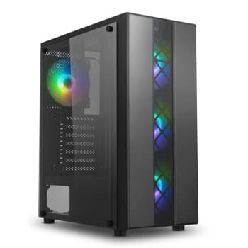CAIXA ATX CXG120 4XFAN RGB