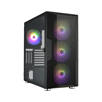 CAIXA E-ATX FSP CUT592 PRETA