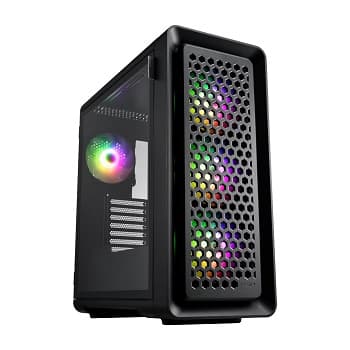CAIXA E-ATX FSP CUT593P PRETA