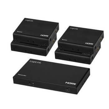 EXTENSOR HDMI OVER IP,1X4P,70M