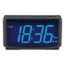 RADIO DESPERTADOR LED EM PRETO