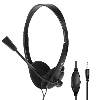 HEADSET STEREO C/MIC. 1X3.5MM