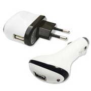 CARREGADOR USB SET 230V + 12V