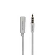 CABO JACK 3.5MM 4P M>F 1M, BR