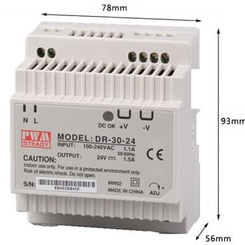 FONTE ALIMENTACAO COMUTADA 30W