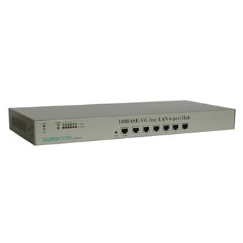 HUB SURECOM 506VG 6P 10/100 RK