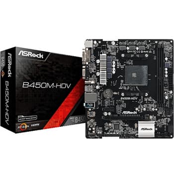 MB ASROCK B450M-HDV