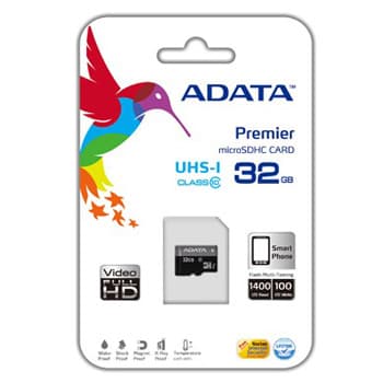MICRO SDHC 32GB CLASS 10 ADATA