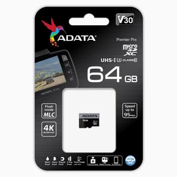 MICRO SDXC 64GB CL10 U3 ADATA