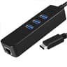 CONV.USB C RJ-45+3P USB 3.0