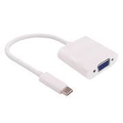ADP.USB 3.1 C > VGA F, BRANCO