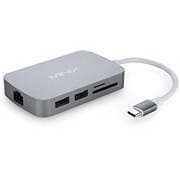 ADP.USB C>MULTIP+HDMI CINZENTO