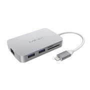 ADP.USB C>MULTIP+HDMI CINZENTO