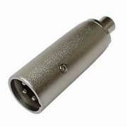 XLR 3P MACHO P/ RCA JACK