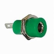 BORNE FIC. ALIM. MIN. 4MM-VERD
