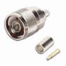 FICHA N MACHO 50 OHM CRAVAR RG