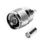 FICHA N MACHO 75 OHM CRAVAR RG
