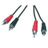 CABO AUDIO/VIDEO 2XRCA M 10M