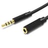 CABO JACK 3.5MM 4P M>F 2M TRRS