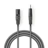 CABO XLR 3 PINOS /JACK 3.5 MC