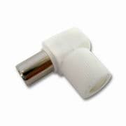 FICHA TV 75 OHMS MACHO CURVA