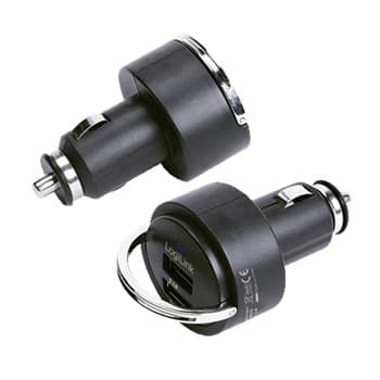 CARREGADOR USB 2 PORTAS P/CARR
