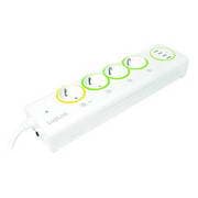 EXTENSAO 4 TOMADAS WI-FI + USB