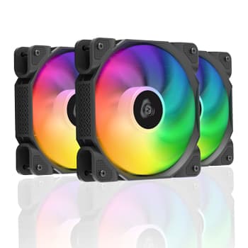 KIT 3 FANS ARGB P/SLAYER RX25