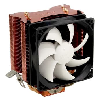 COOLER CPU 90 3PIPES 3PIN RED