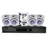 KIT CCTV 4 DOME LENTE DOME IR