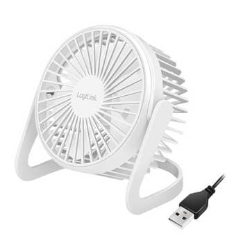 VENTOINHA USB BRANCA 12.7CM