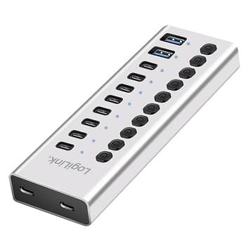 HUB USB 3.2 G1 10 PORTAS 2A+8C