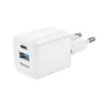 CARREGADOR USB TIPO C + USB A